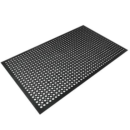 Anti-Fatigue Non-Slip Rubber Floor Mat Heavy Duty Mats 36"x60" for Outdoor Restaurant Kitchen Bar
