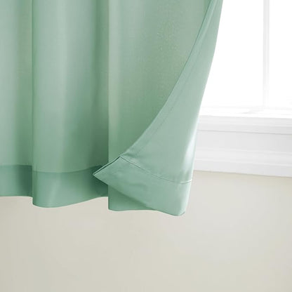 TOWN & COUNTRY BASICS Cabana Solid Heavyweight Indoor Outdoor Curtains - Image 2