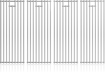 4Pack 19.25" Stainless Steel Cooking Grates Replacement Parts For16517 Bull 8248 LP, 18249 NG, Angus 47628, Brahma, Lonestar Select 87048,87049, Outlaw Steer Premium, 7 Burner Premium 18248,18249