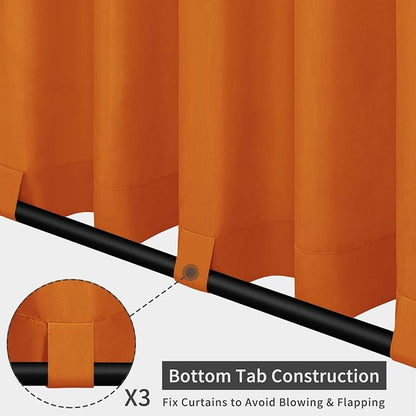 Easy-Going Outdoor Patio Curtains 2 Panels, 54x96 inch, Porch and Pergola - Image 3
