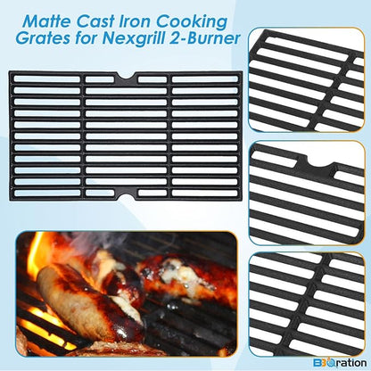 Replacement Parts Kit for Nexgrill 2-Burner 720-0864 720-0864M, Grill Parts Kit for Megamaster 720-0864MA, Grill Grate Kit for Nexgrill Replacement Parts