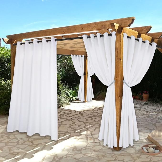 BONZER Waterproof Indoor/Outdoor Curtains by Bonzer