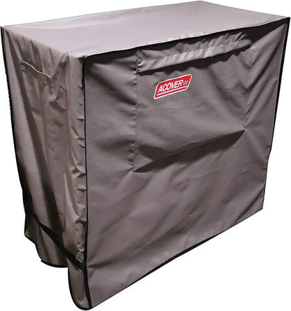 Waterproof 80-100 Qt Rolling Cooler Cart Cover Fits Most Patio Ice Chest Party Cooler Upto 43L x 22W x 32H inch