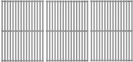 15/17/19 Inch Grill Cooking Grates Replacement for Weber Genesis II E-410, E-435, S-435, SE-410, 66089 66097, Kitchen-aid 720-0856V 740-0781, Weber Genesis II LX 400 SER GBS S-435