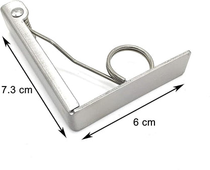 Tablecloth Clips, Set of 6 Extra Large Table Cover Cloth Clamps for Home Party & Picnic(Up to 2.4")