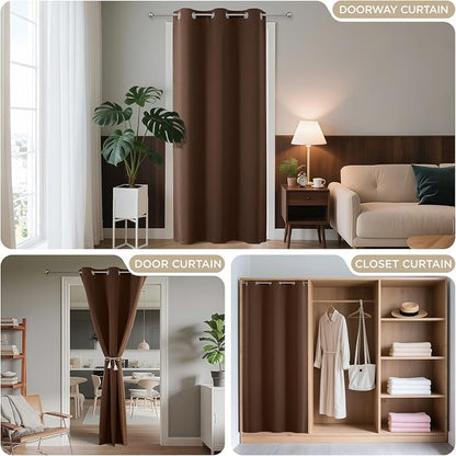 Joydeco Door Curtain Blackout Curtains - Image 4