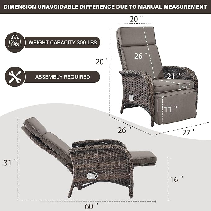 Versatile Outdoor Recliner Chair - Image 2