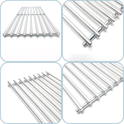 17-3/8” Stainless Steel 5 Grid Grates for Broil King Baron 540,590 590-S,Huntington 6133-84, 6133-87 6130-54, 6130-57 Broil-Mate 7130-64, 7133-64 Sterling 5130-54, 5130-64 Gas Grill