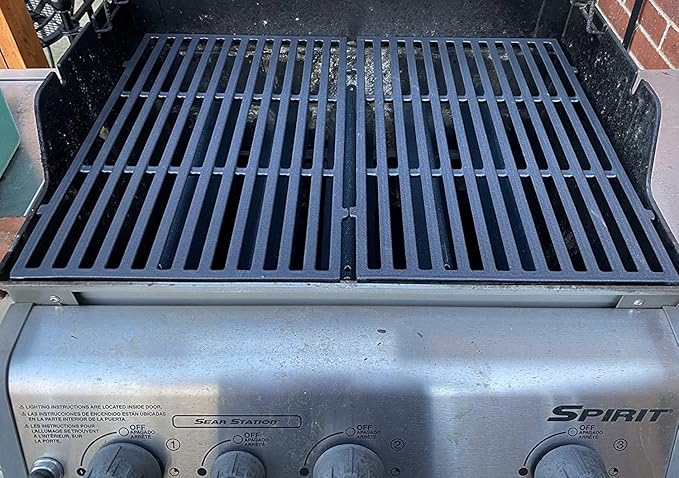 Spirit 300 Grill Grates for Weber Spirit 300 SER E310 E/S 320 S310, E/S 330 II E/S 310 Grill Parts, for Weber 7638 7525 7526 Parts Genesis Silver/Gold/Platinum B/C, Genesis 1000-3500 Cast Iron Grates