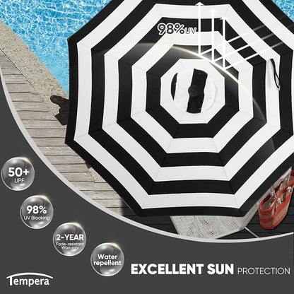 Tempera Patio Market Outdoor Table Umbrella - Image 3