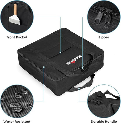 Stanbroil Carry Bag for 17 Inch Blackstone Tabletop Griddle Without Metal Hood, Black