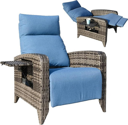 Upgraded Outdoor Recliner Chair, Reclining Patio Chairs by zzw