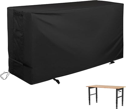 Work Bench Table Cover, Protective Table Cover for Workbench 48in/Garage Tool Bench/Hardwood Worktable-Suitable for Outdoor