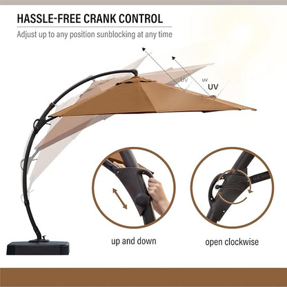 11ft Patio Cantilever Umbrella - Image 5