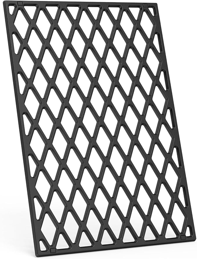 onlyfire Cast Iron Cooking Grate for Weber Spirit 300 Gas Grills with Front Control Konbs, Weber 7638 Grill Grate Replacement for Spirit E/S 310, E/S 320, E/S 330 (Year 2007-2017)