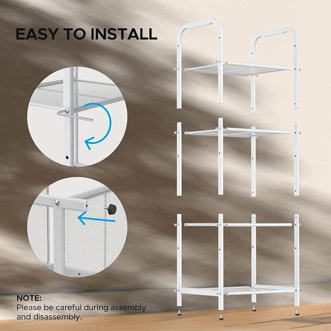 MAX Houser 4 Tier Standing Shelf Units - Image 6