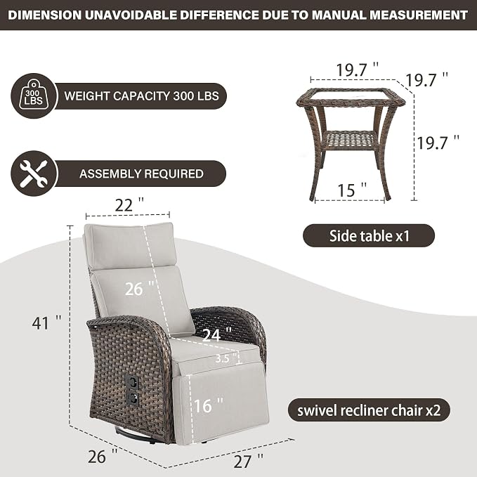 7 Piece Patio Furniture Set - Image 2