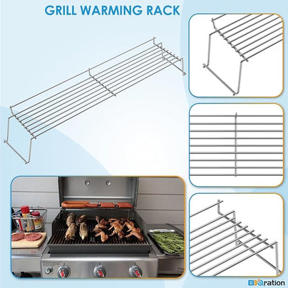 65054 Warming Rack for Weber Genesis 300 Grill Parts (2007-2016) Genesis E310 E320 E330, Grill Warming Rack for Weber Genesis Grill Parts Warming Rack for Weber 81323 62749
