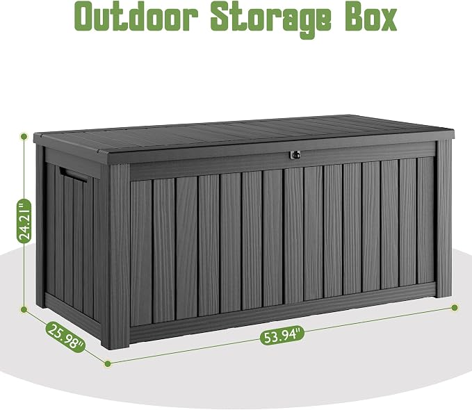 Outdoor Storage Waterproof Deck Box - Image 2