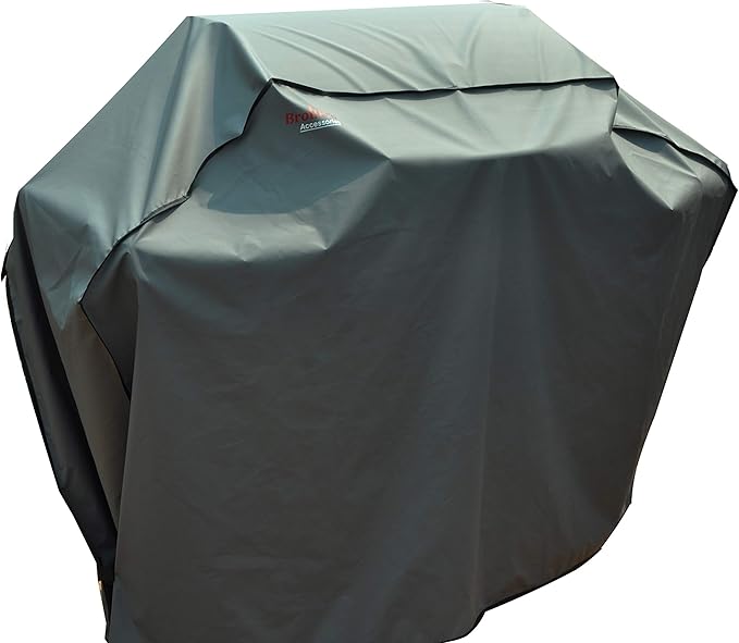 58" Heavy Duty Waterproof Gas Grill Cover fits Weber Char-Broil Coleman Gas Grill-Gray