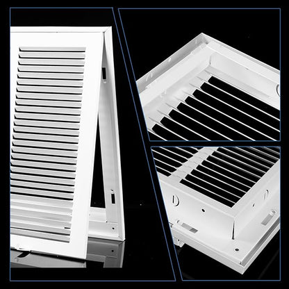 24 x 14 Return Air Grille [Duct Opening Size],Return Air Vent Cover for Wall Or Ceiling,Steel Return Air Filter Grilles Removable Face/Door for 1 Inch Filters (24"W x 14"H [Duct Opening])