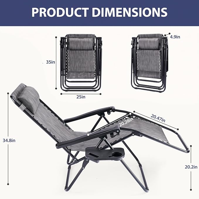 Sweetcrispy Zero Gravity Chairs - Image 3