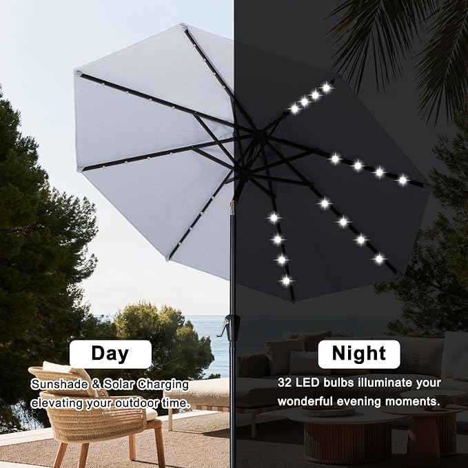ABCCANOPY Solar Led Patio Umbrella - Image 5