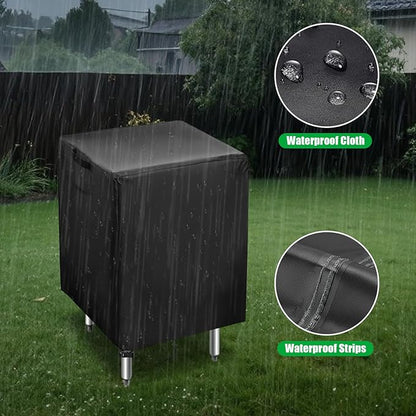 Outdoor Prep Table Cover,30 Inch Waterproof Stainless Steel Prep Cart Table Cover,Patio Kitchen Grill BBQ Food Prep Table Cover - 30 x 18 x 34 Inch