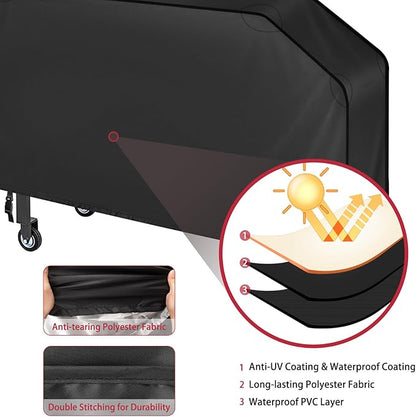 Carry Cover for Ooni Karu 16 inch Pizza Oven, iCOVER Heavy Duty Portable Outdoor Pizzas Maker Covers 16 Multi-Fuel Waterproof Backyard Ovens Accessories