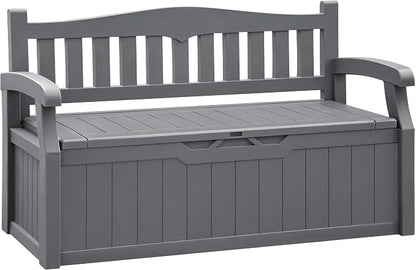 Flamaker 80 Gallon Storage Bench, Deck Box by Flamaker