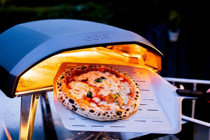 Ooni Koda 12 Gas Pizza Oven - Essentials Pizza Oven Bundle with 12" Perforated Pizza Peel Included