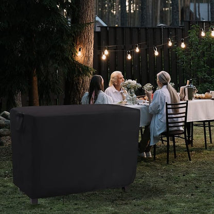 Patio Prep Table Cover for 52 Inch Keter Unity XL Portable Outdoor Table,Waterproof Outdoor Bar Table Covers,Outdoor Grill Cart Pizza Oven Table Cover