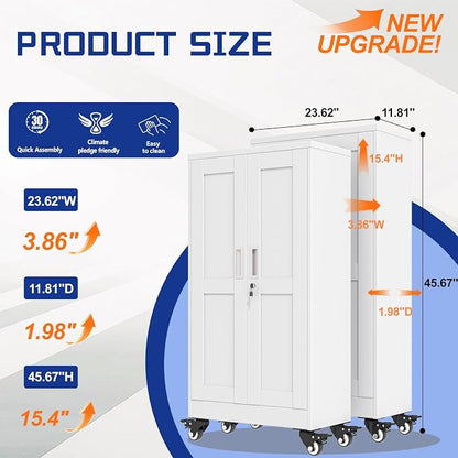 GAIOUS Metal Garage Storage Cabinet - Image 2