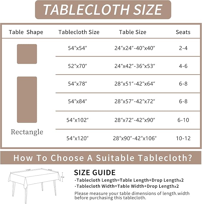 Rectangle Table Cloth,100% Waterproof Tablecloth Oil Proof Spill Proof Vinyl Table Cloth, Wipe Clean Plastic Table Cover for Dining, Camping, Indoor and Outdoor 54" x 120",Pink Checkered
