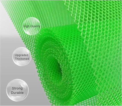 39.3″ x 32.8′ Chicken Mesh Fence Roll Versatile Plastic Fencing Netting Heavy Duty Balcony Protection Safety Mesh Easy Cut for Home Décor Gardening Poultry Barrier(Size:1x20M - Mesh 1.8cm,Color:Green)