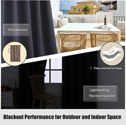 BONZER Waterproof Indoor/Outdoor Curtains - Image 5