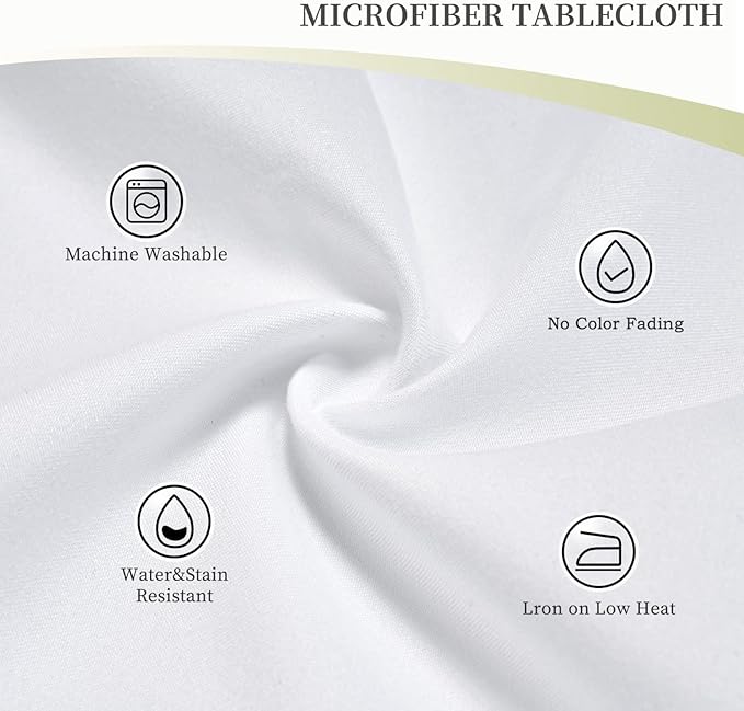 Rectangle Table Cloth Funny Rabbits Waterproof Tablecloth 54 x 72 in Washable Table Cover for Home Kitchen Wedding Dining