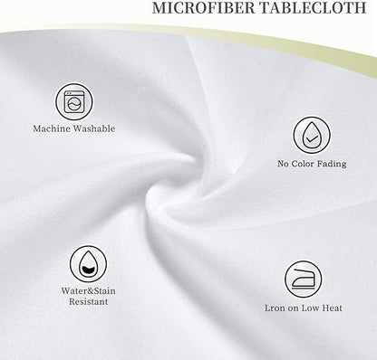 Rectangle Table Cloth Retro Duck Waterproof Tablecloth 54 x 72 in Washable Table Cover for Home Kitchen Wedding Dining