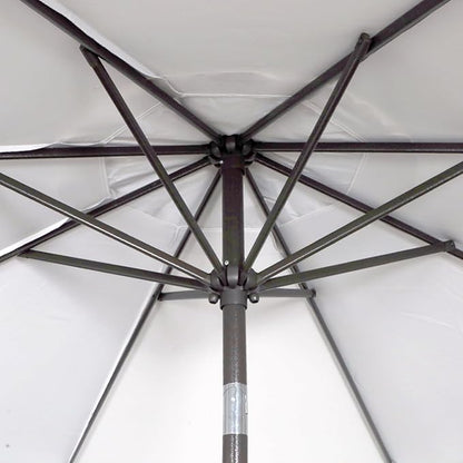 9' Outdoor Patio Umbrella, Outdoor Table Umbrella, Yard Umbrella, Market - Image 3