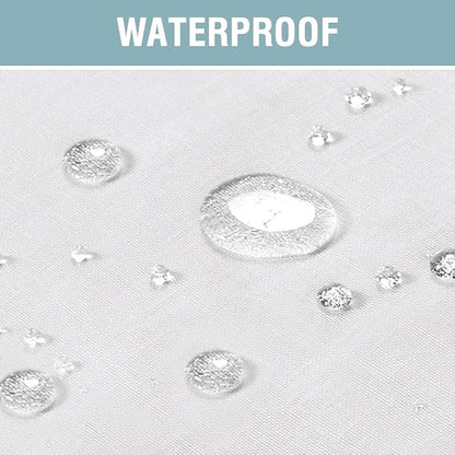 Outdoor Linen Sheer Curtains for Patio Waterproof - Image 5