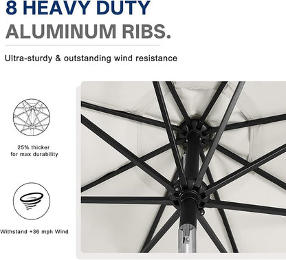 ABCCANOPY Solar Led Patio Umbrella - Image 7