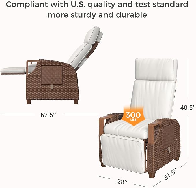 Grand patio Outdoor Recliner - Image 2