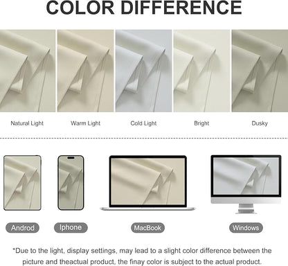 RYB HOME Extra Wide Outdoor Curtains - Image 8