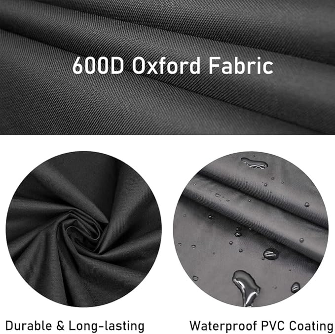 ZJYWSCH Pizza Oven Cover for Ooni Karu 16 & Karu 2 Pro Multi-Fuel Pizza Oven 600D Heavy Duty Portable Multifuel Pizza Oven Cover for Ooni Karu 16 Karu 2 Pro Outdoor Waterproof