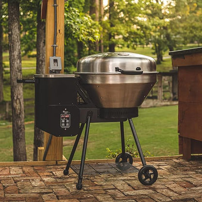 recteq Pellet Grill RT-B380 Bullseye + BBQ Master Bundle, Outdoor, and Electric Pellet Smoker Grill, Electric Smokers, Uses 100% Wood Pellets for Ribs, Brisket, Chicken, Sear, Smoke