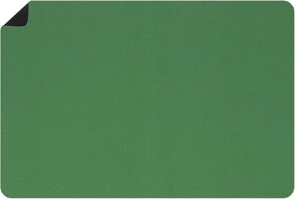 uxcell Silicone Mats for Kitchen Counter, 35.4" x 23.6" Non-Slip Countertop Protector Mat Heat Resistant Coffee Mat Waterproof Table Placemat, Dark Green