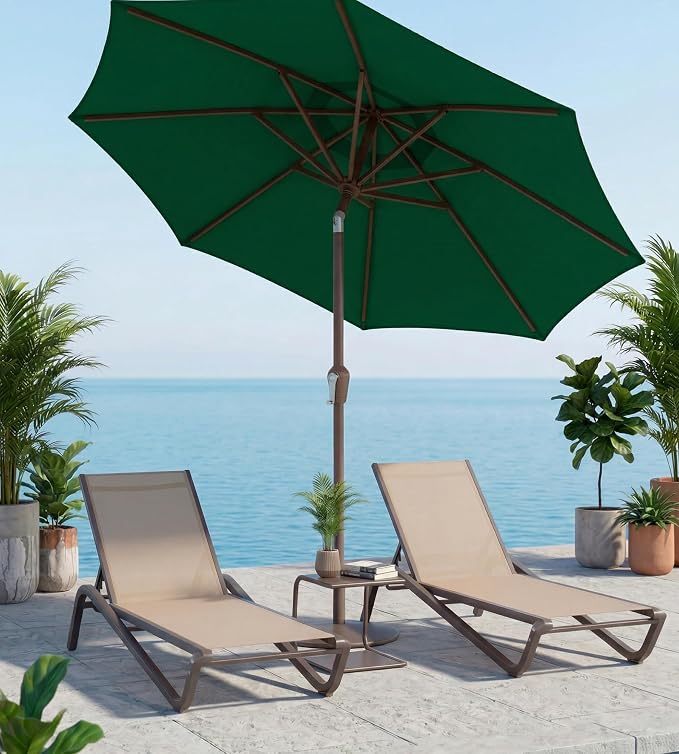 10FT Patio Umbrella, Outdoor Umbrella - Image 6