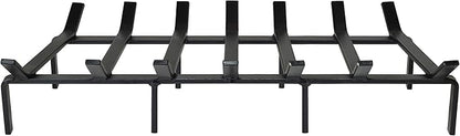 SteelFreak Heavy Duty Steel Fireplace Grate - Made in The USA (33 Inch)