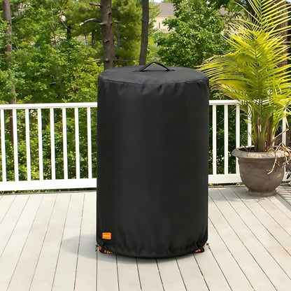 Cover for Ninja Fireside 360 Fire Pit,Outdoor Heavy Duty 600D Waterproof Cover for Ninja Fireside 360 Outdoor Heater,Designed with Buckles and Drawstring to Fix,Fits Ninja Fireside 360 Firepit
