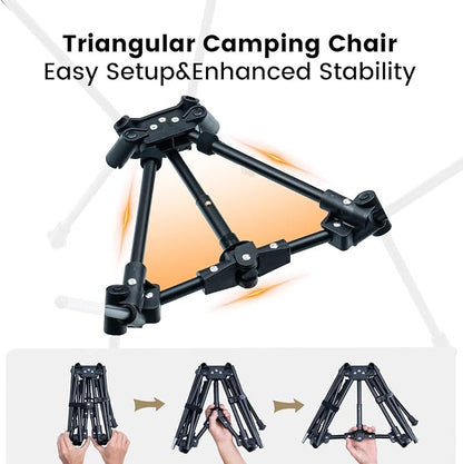 ONETIGRIS Tigerblade Camping Chair, Lightweight Folding Backpacking Hiking Chair - Image 5